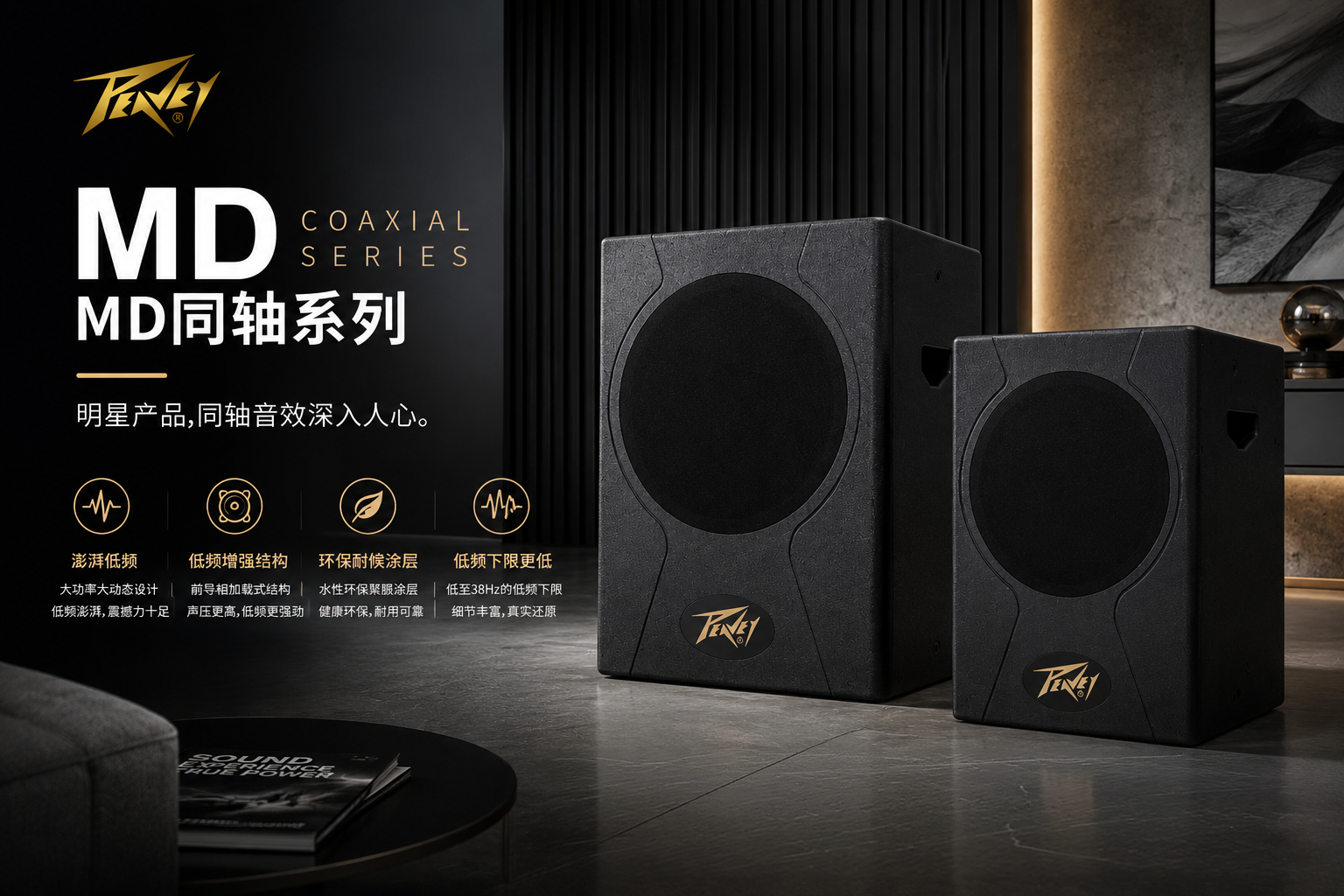 Peavey百威MD10与MD12怎么选？参数与安装条件